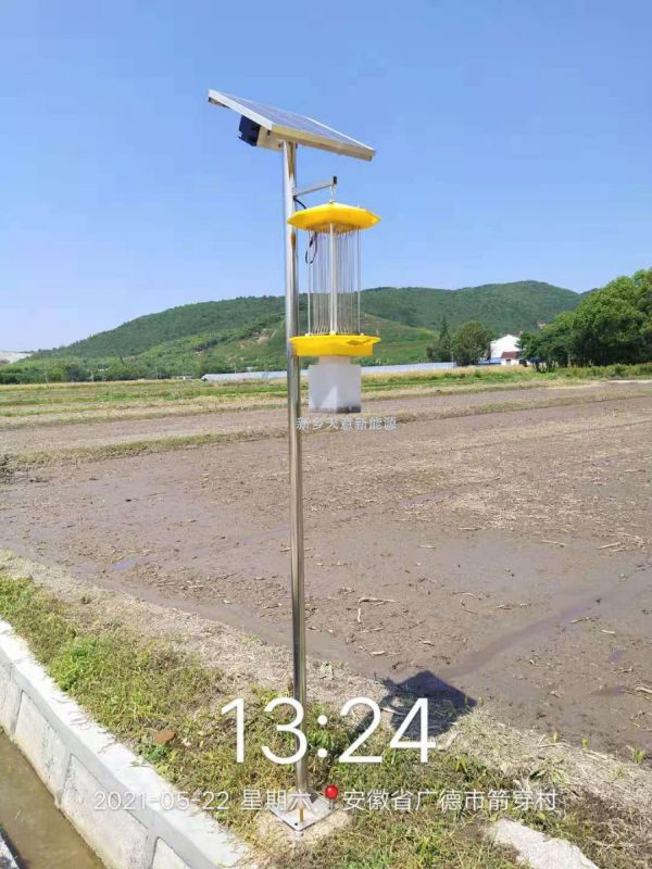 各地農業農村局紛紛引進天意太陽能殺蟲燈、自動蟲情測報燈